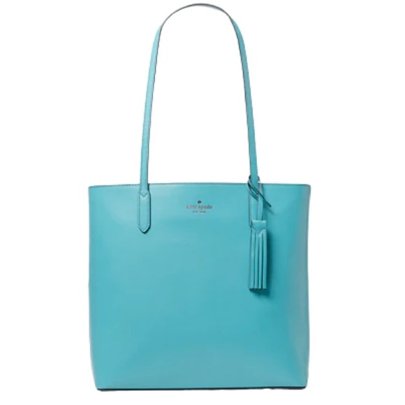 kate spade Handbags - Kate Spade NWT Tote Bag Stone Blue
